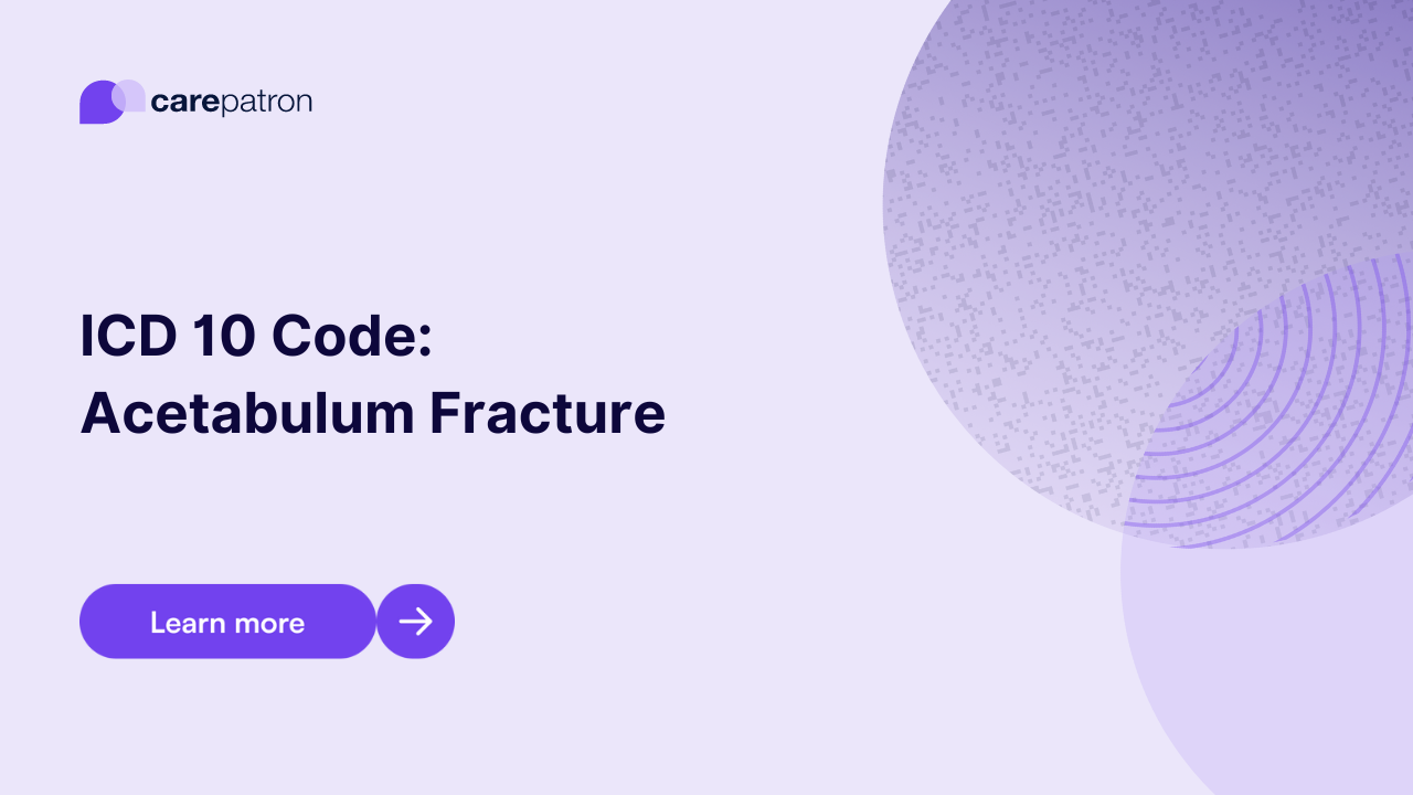Acetabulum Fracture ICD10CM Codes 2023